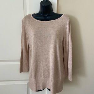 Banana Republic Gold Long-Sleeve Sweater/Top